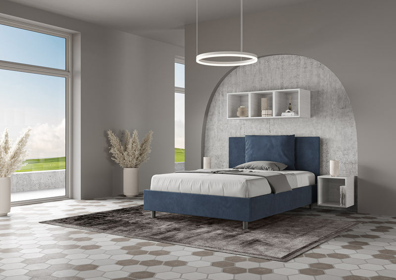 Letto Matrimoniale Antea Blu Varie Misure – acquista su Giordano Shop