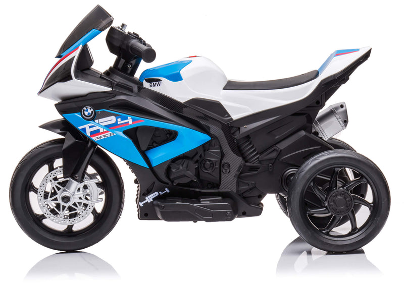 Moto Elettrica per Bambini 12V con Licenza BMW HP4 Sport 3R Blu-2