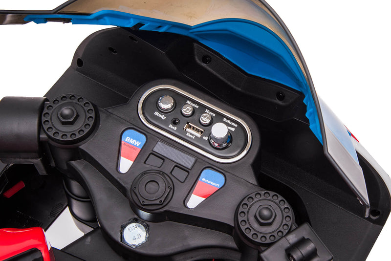 Moto Elettrica per Bambini 12V BMW HP4 Race Rossa-8