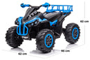 Quad Elettrico per Bambini 12V ATV 1.0 Blu-5