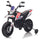 Moto Elettrica per Bambini 12V con Licenza Aprilia RX-125 Motocross Bianca