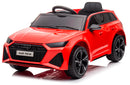 Macchina Elettrica per Bambini 12V Audi RS6 Rossa-1