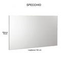 Mobile da Bagno Sospeso 108cm Mazzoni Manhattan Bianco Frassinato-2