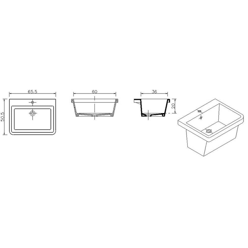 Mobile Lavatoio Sospeso 65,5x50,5x56 cm 1 Cassetto Montegrappa Novella Dipiù Bianco-4