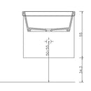 Mobile Lavatoio Sospeso 65,5x50,5x56 cm 2 Ante Montegrappa Novella Dipiù Tortora-7