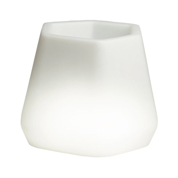 online Vaso Luminoso da Giardino a LED 40x35x27 cm in Resina 5W Magnolia Bianco Neutro