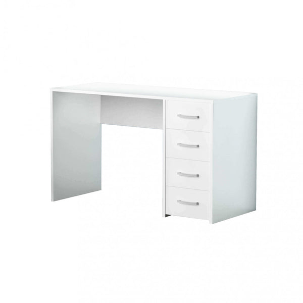 online Scrivania Porta Pc Topaz Bianco 120x50x74 h cm in Truciolare bilaminato Bianco