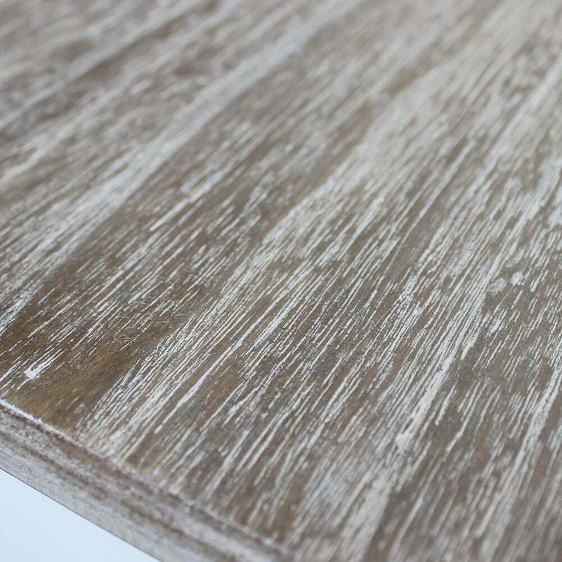 Cassettiera Cuore 3 Cassetti 80x38x80 h cm in Legno di paulownia Bianco-6