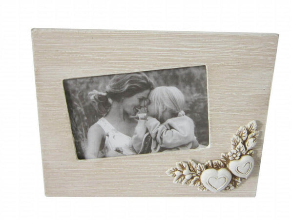 Portafoto 15x10 Shabby Chic Rettangolare 23x2,5x18 h cm in MDF Tortora acquista