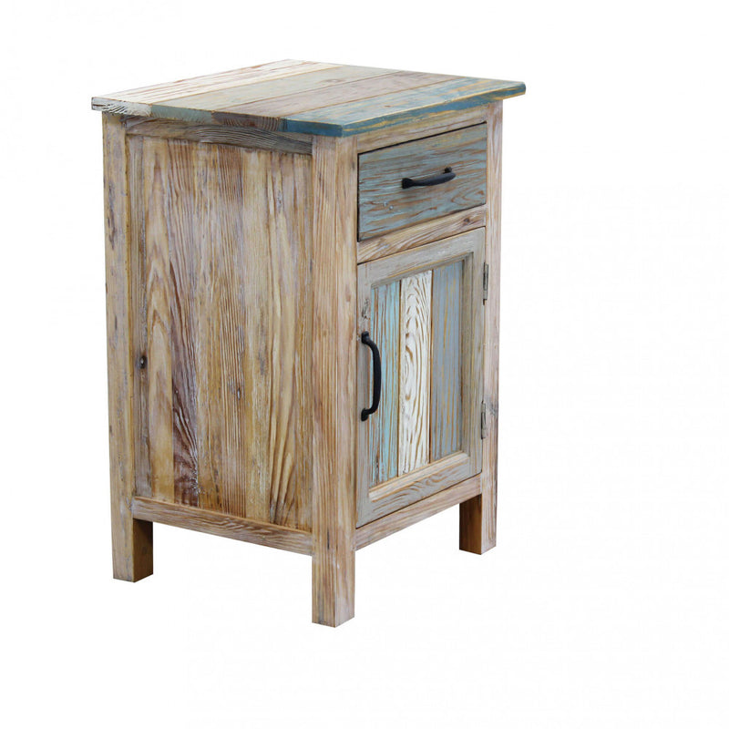 Mobile Reynold 45x40x68 h cm in Legno Multicolor-3