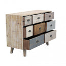 Mobile Donald 125x45x82 h cm in Legno Multicolor-4