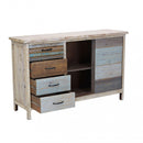 Mobile Harry 140x40x82 h cm in Legno Multicolor-2