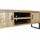 Mobile TV Bevis 160x45x60 h cm in Legno Marrone-5