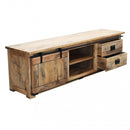 Mobile TV Zachery 180x45x55 h cm in Legno Marrone-2