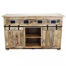 Mobile xerxes 150x45x90 h cm in Legno Marrone-4