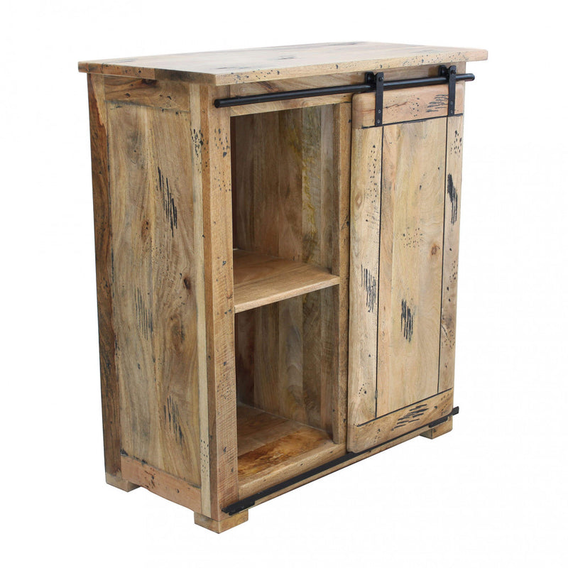 Mobile Winston 90x45x100 h cm in Legno Marrone-3