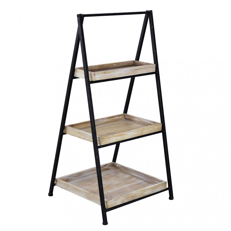 Mobile Braiden 52x41x99,5 h cm in Metallo Nero – acquista su Giordano Shop