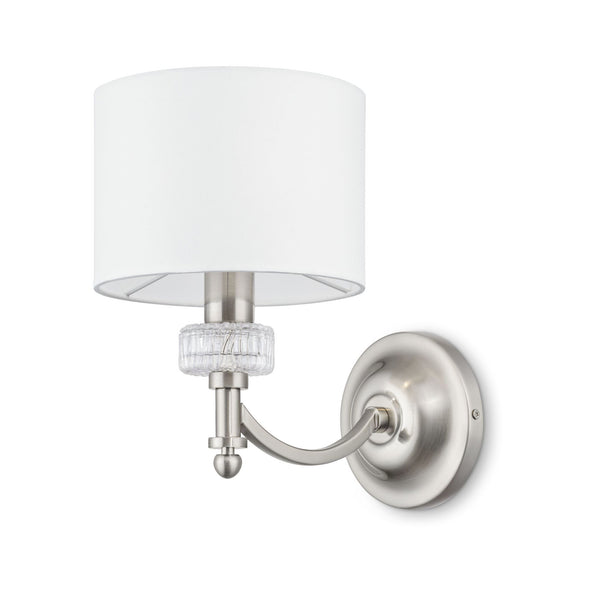 Lampada da parete Neoclassic in Metallo e Vetro Alicante Nickel prezzo