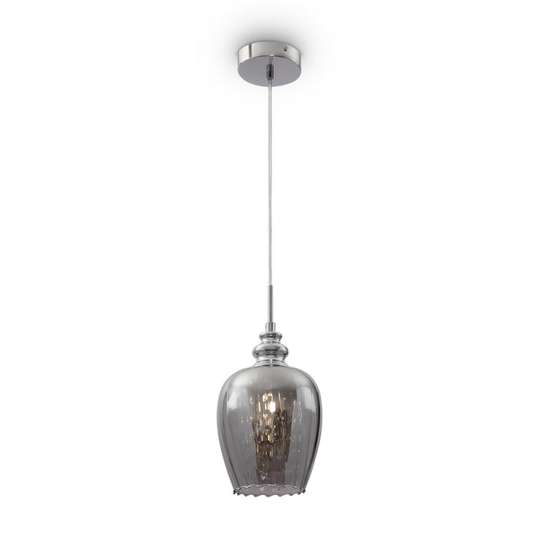 Lampada pendente Pendant in Metallo Blues Nickel sconto