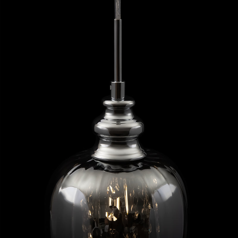 Lampada pendente Pendant in Metallo Blues Nickel-4