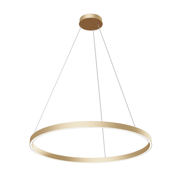 acquista Lampada pendente Modern in Alluminio Rim Ottone