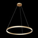 Lampada pendente Modern in Alluminio Rim Ottone-3