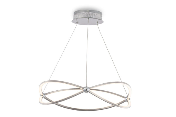 Lampada pendente Modern in Metallo Weave Nickel online