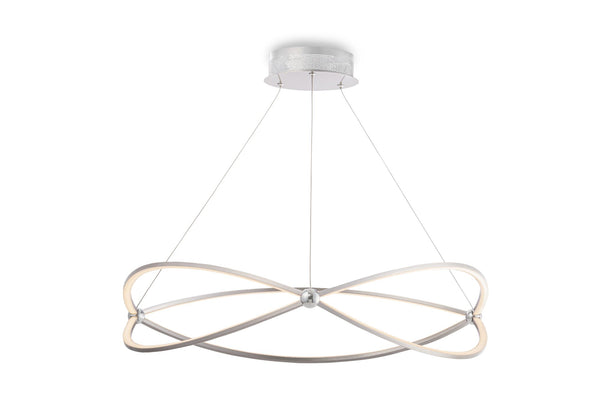 Lampada pendente Modern in Metallo Weave Nickel prezzo