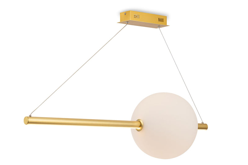 Lampada pendente Modern in Metallo Freccia Oro-1