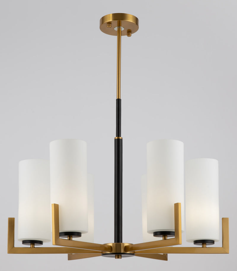 Lampadario Modern in Metallo Fortano Ottone