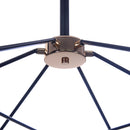 Lampadario Modern in Metallo Abigail Nero-5