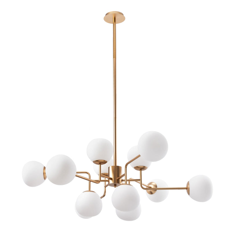 Lampadario Modern in Metallo Erich Ottone-3