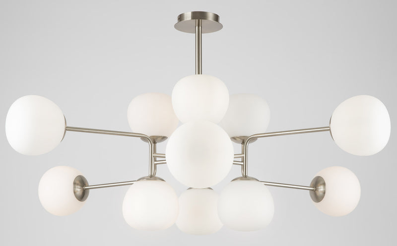 Lampadario Modern in Metallo Erich Nickel