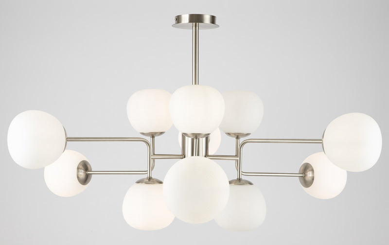 Lampadario Modern in Metallo Erich Nickel