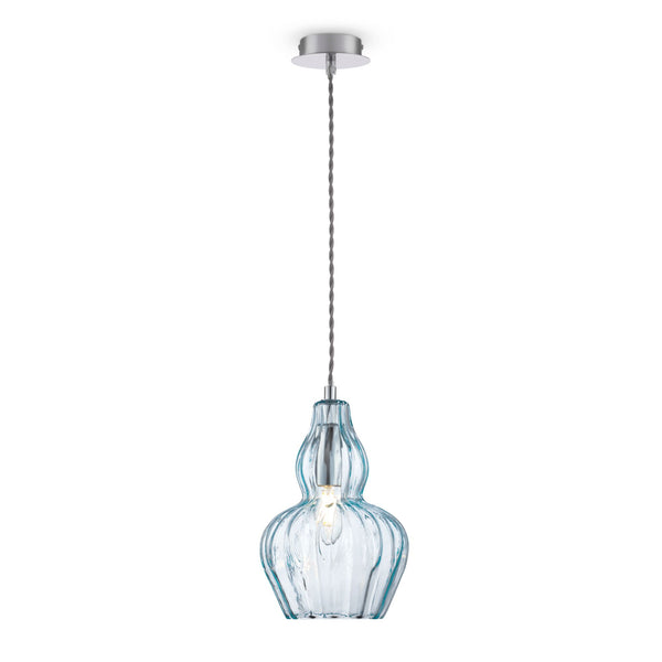 online Lampada pendente Pendant in Metallo Eustoma Nickel