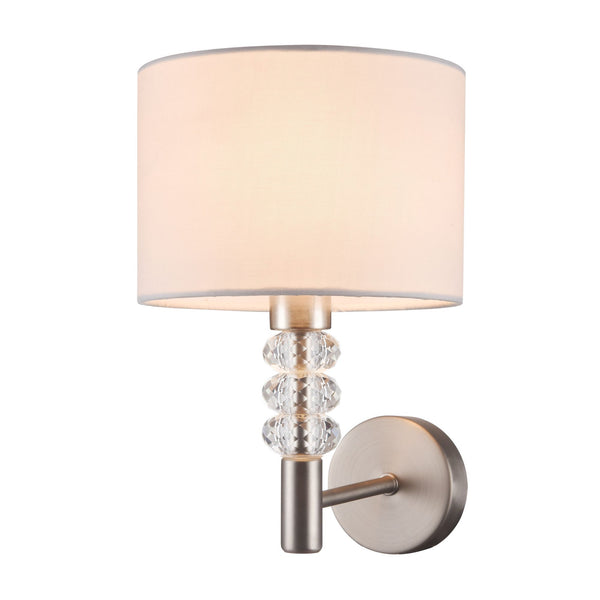 Lampada da parete Modern in Metallo Lincoln Nickel online