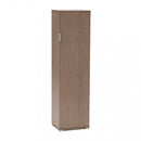 Portascope 40x33x151 h cm in Truciolare bilaminato Rovere grigio-1