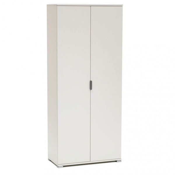 prezzo Armadio 2 Ante 75x38x174 h cm in Truciolare bilaminato Bianco