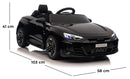 Macchina Elettrica per Bambini 12V Audi RS E-Tron GT Nera-5