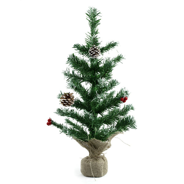 online Albero di Natale 60H cm  base in juta in PVC Abete Artificiale