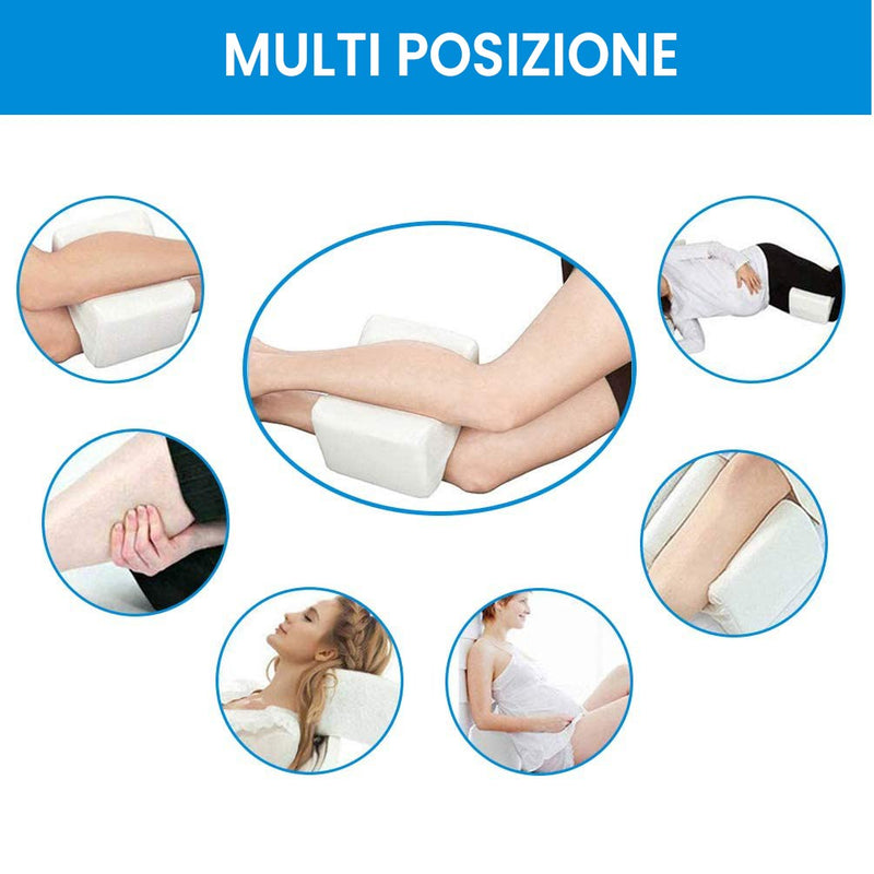 Cuscino per Gambe in Memory Foam con Gel Raffreddante-2