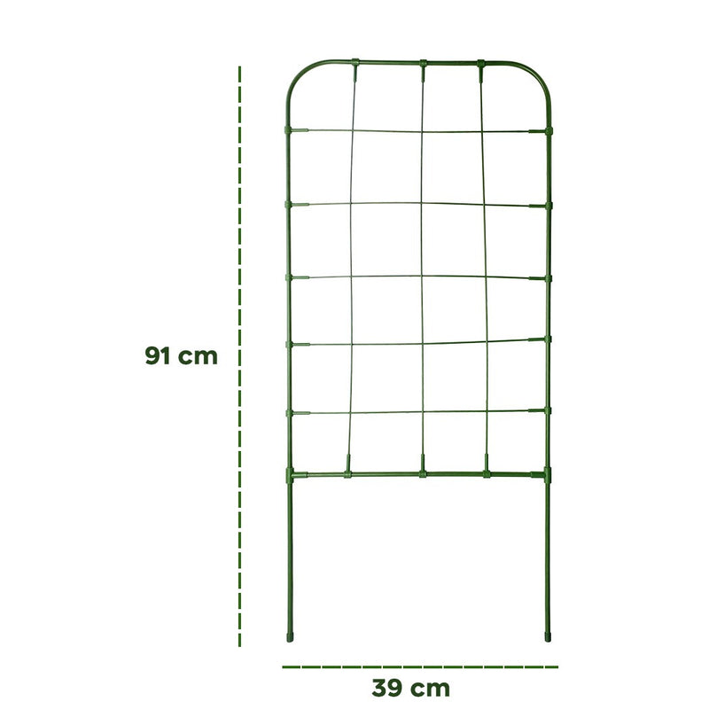 Telaio per Piante Rampicanti 91x39 cm a Forma di Traliccio-2