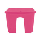 Fioriera da balcone 37x28x20cm in plastica polipropilene Fucsia-3