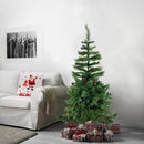 Albero di Natale 150H cm 504 Rami Pieghevoli in PVC Abete Artificiale-3