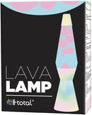 Lampada Lava Lamp 40cm Rainbow Dream Base Colori Pastello Magma Rosa-4