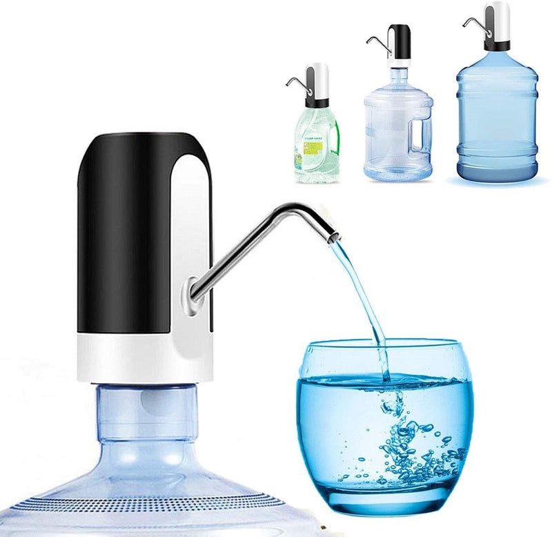 Dispenser Automatico Ricaricabile USB per Acqua Pompa Portatile per Bottiglie-2