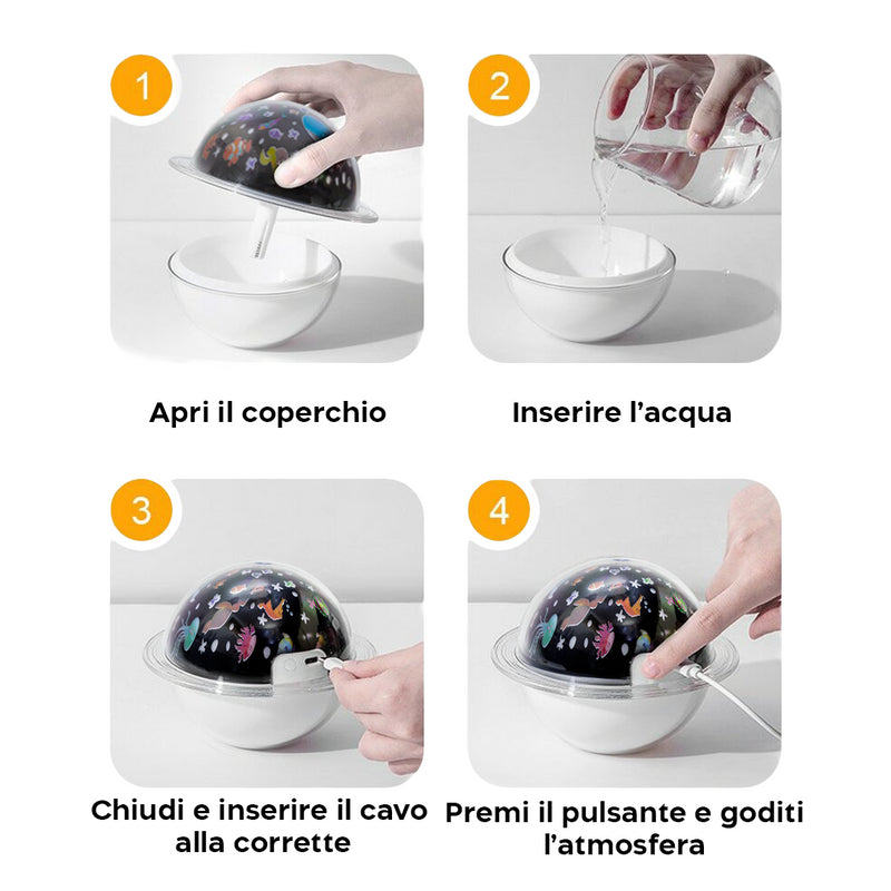 Diffusore per Aromi Umidificatore per Ambienti Fantasia Pesci – acquista su  Giordano Shop