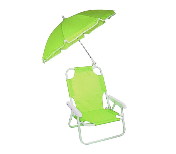 online Sedia pieghevole per bambini con ombrellino Verde
