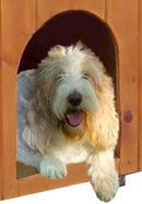 Cuccia per Cani Taglia Piccola 70x110x75 cm in Legno Massello Naturale -7