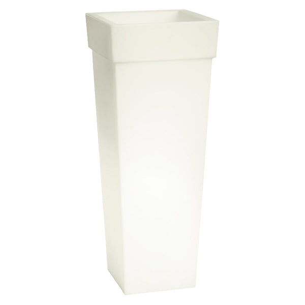 Vaso Luminoso da Giardino a LED 40x40x100 cm in Resina 5W Oak Multicolore sconto